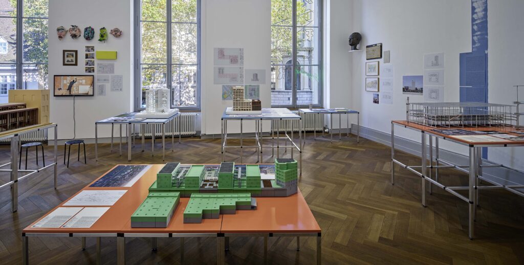 S AM exhibition view ‘Soft Power: The Brussels Way of Making the City’ Photo © Tom Bisig